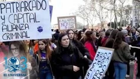 Con marchas y protestas, así se celebra el Día Internacional de la Mujer en el mundo