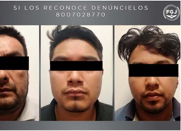 Sentencian a 66 años de prisión a sujetos acusados del homicidio de tres personas en Naucalpan