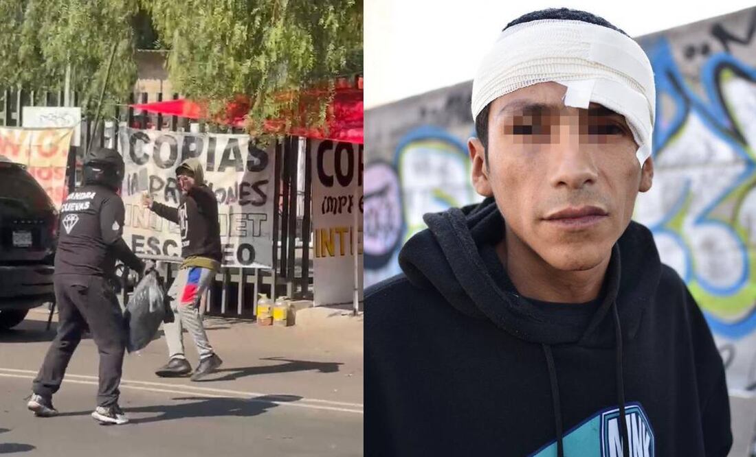 Equipo de Sandra Cuevas agredido durante un recorrido en la GAM Foto: Especial/El Universal