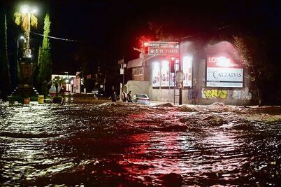 Ocho horas de lluvias dejan cinco muertos 