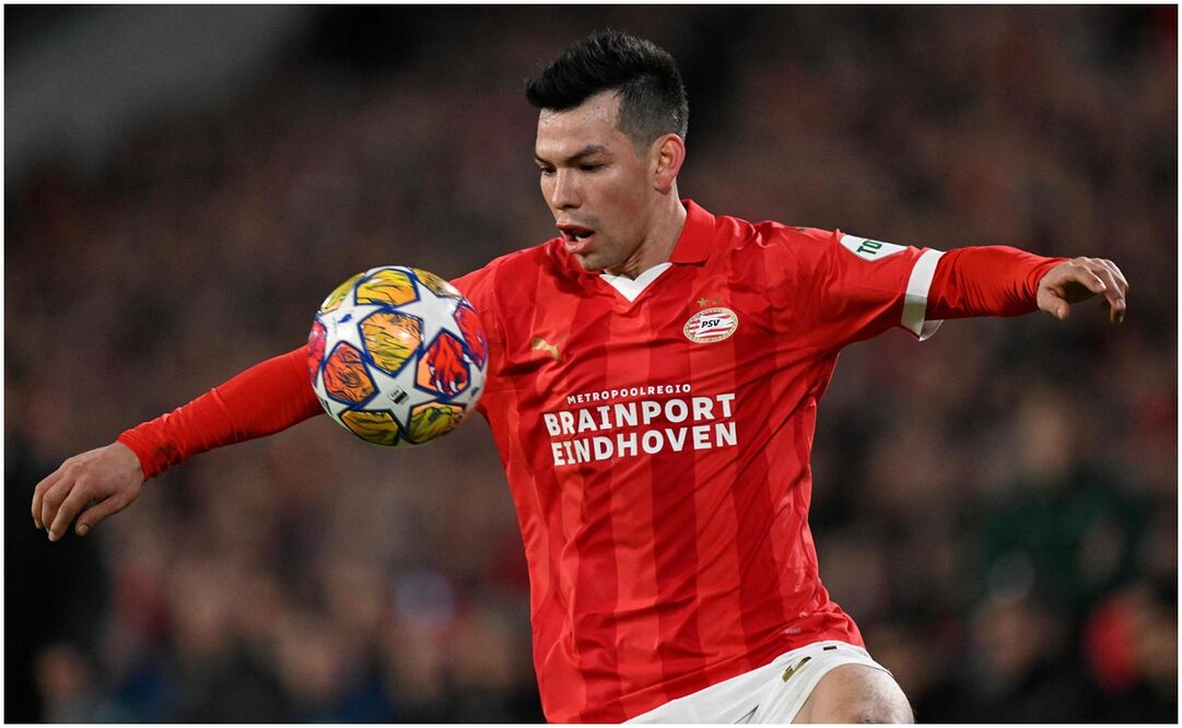 Hirving Lozano con el PSV / FOTO: AFP