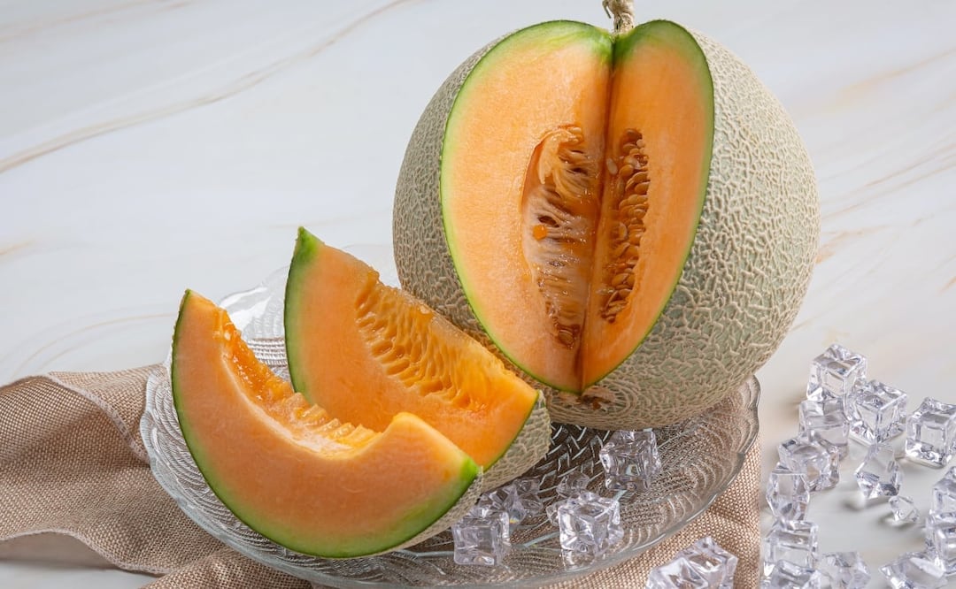 El melón es una fruta con grandes beneficios para la salud. Foto: Freepik