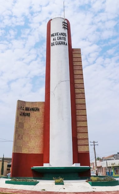 Monumento al Himno Nacional en la colonia Linda Vista, en Guadalupe, Nuevo León. Se inauguró el 15 de septiembre de 1954, por el centenario de su estreno. Foto: ESPECIAL/Conarte Nuevo León.