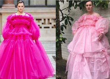 Home Couture, la tendencia que recrea los looks de pasarela de manera divertida
