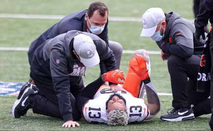 Los Browns pierden a Odell Beckham Jr el resto de la temporada