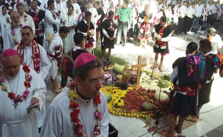 Conmemoran primer aniversario de visita del Papa a Chiapas