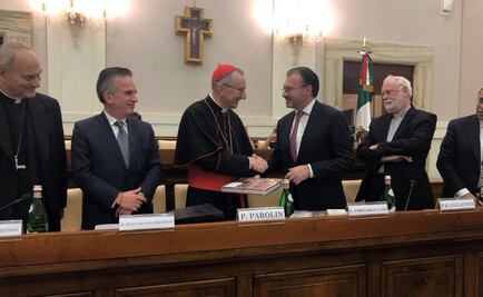 Videgaray participa en coloquio sobre migración en el Vaticano