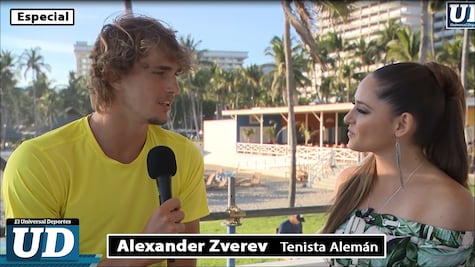 Siempre quiero ser el mejor del tenis: Alexander Zverev