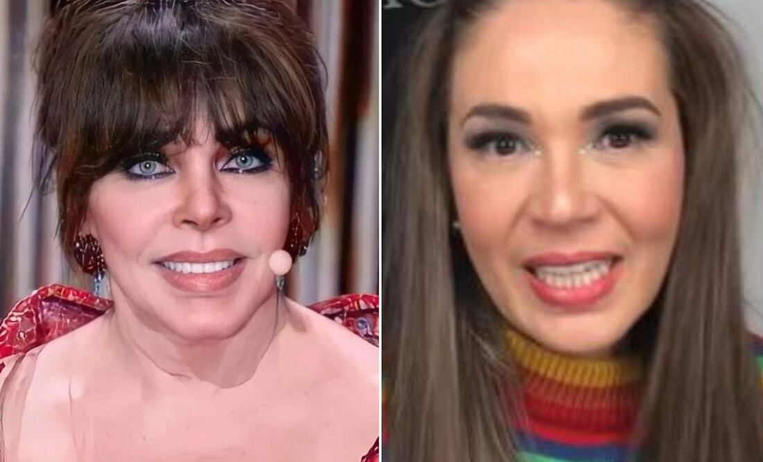 Verónica Castro y Yolanda Andrade. Foto: producción El Universal