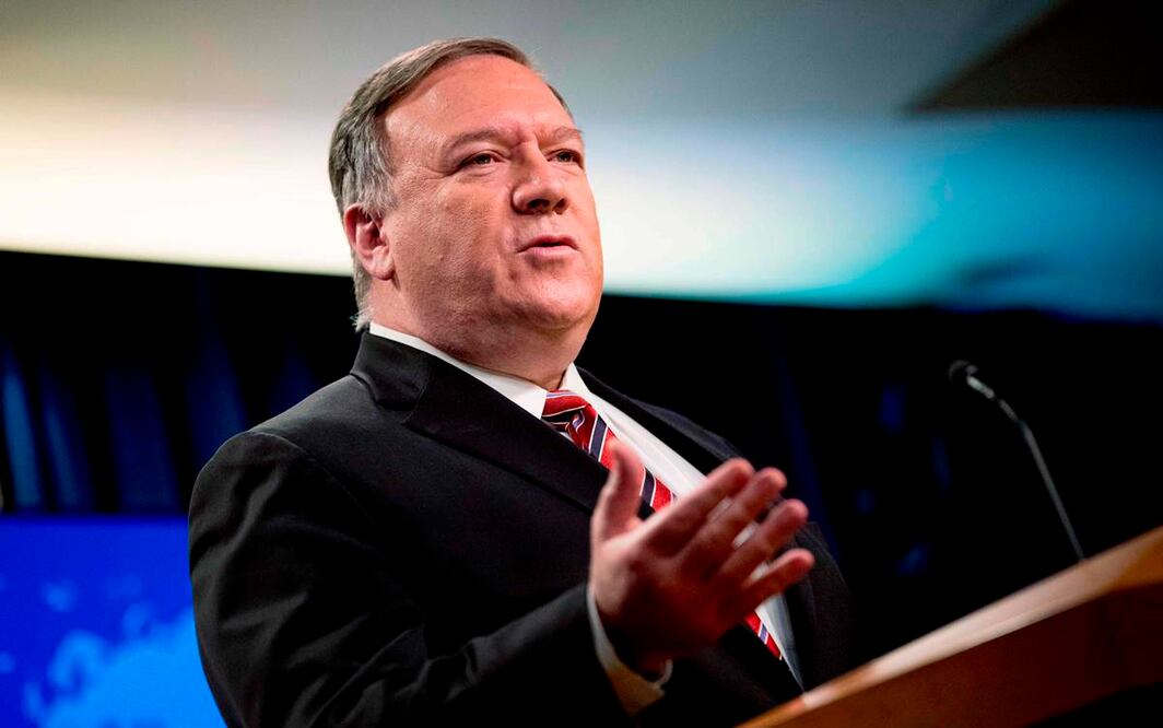 El secretario de Estado estadounidense, Mike Pompeo. Foto: AFP