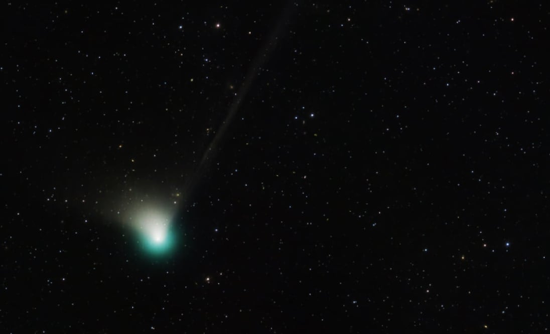 El cometa C/2022 E3 (ZTF) fue descubierto en marzo del 2022. Foto: EL UNIVERSAL, archivo