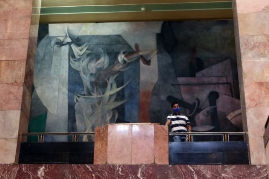 Reapertura del Palacio de Bellas Artes en septiembre del 2020. Carlos Mejía/ Archivo EL UNIVERSAL.