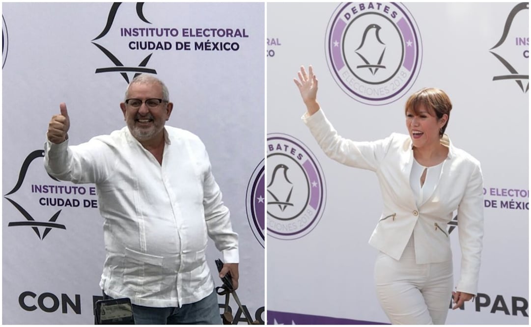 Marco rascón y la independiente Lorena Osornio. (Fotos: @MarcoRascon y @LoreOsornio_)