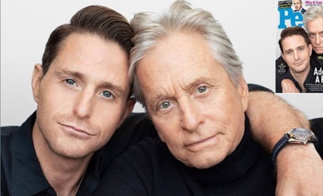 Foto: Cameron y Michael Douglas. Foto: Instagram