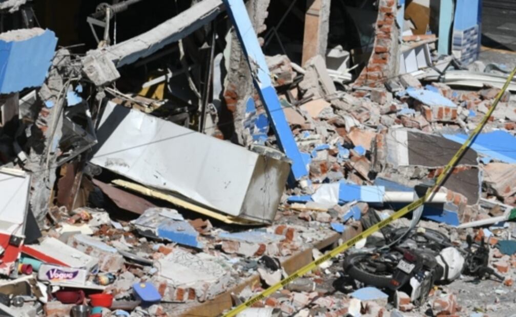 Captan en video explosión en pizzería de Azcapotzalco