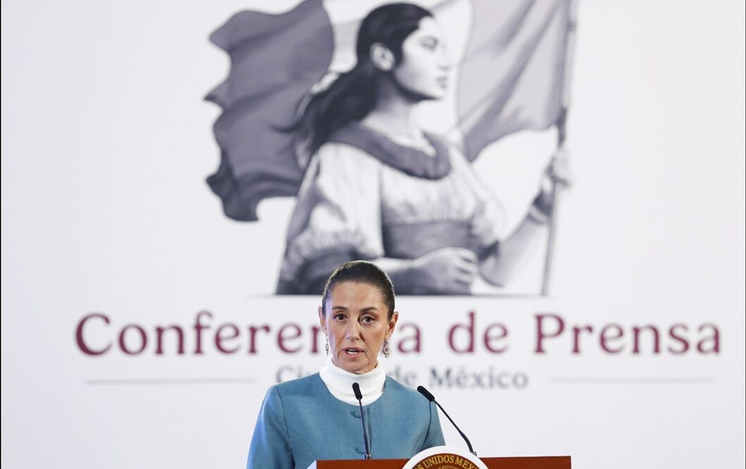 “Vamos a aprovechar para disminuir costos", señaló la Presidenta en su conferencia matutina del 30 de octubre. Foto: EFE