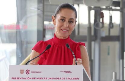 "Por el momento no": Sheinbaum dice que no piensa renunciar para dedicarse a la elección presidencial de 2024