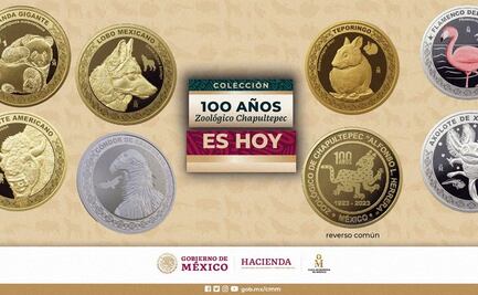 ¿Cómo son las monedas del Zoológico de Chapultepec? Estos son los animales de la colección