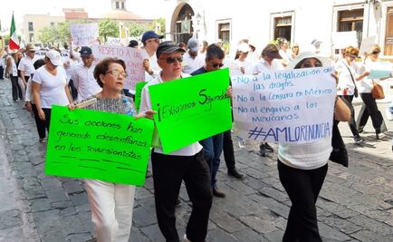 Realizan en los estados marcha contra AMLO