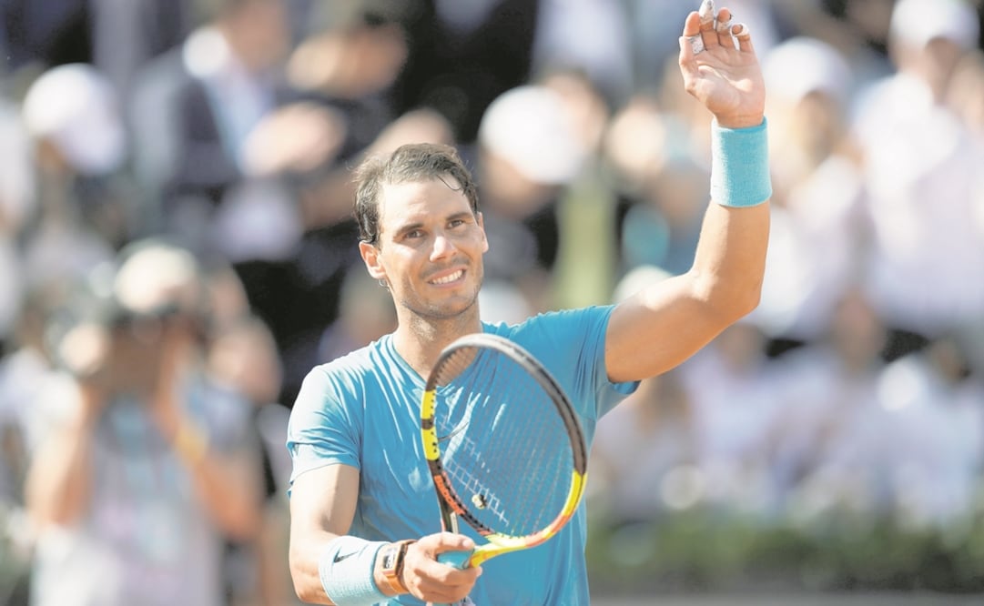 Nadal durante una competencia de Tenis. FOTO/REUTERS