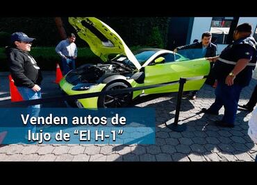 Subastan un Lamborghini Huracan en Los Pinos