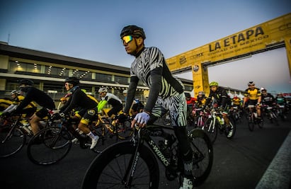 Genera caos cierre de carriles centrales de Periférico Norte por Tour de France