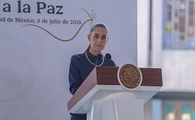 Sheinbaum pide "alto al fuego" durante evento del programa "Sí al desarme, Sí a la Paz"; "nada vale la vida de otra persona", expresa