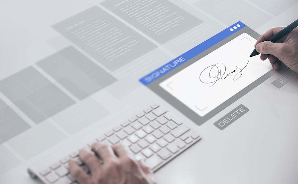 Un contrato no depende de una firma en papel. Foto: iStock