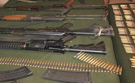 Sentencian a más de 7 años de prisión a cinco sujetos; les decomisaron arsenal durante operativo en Tula