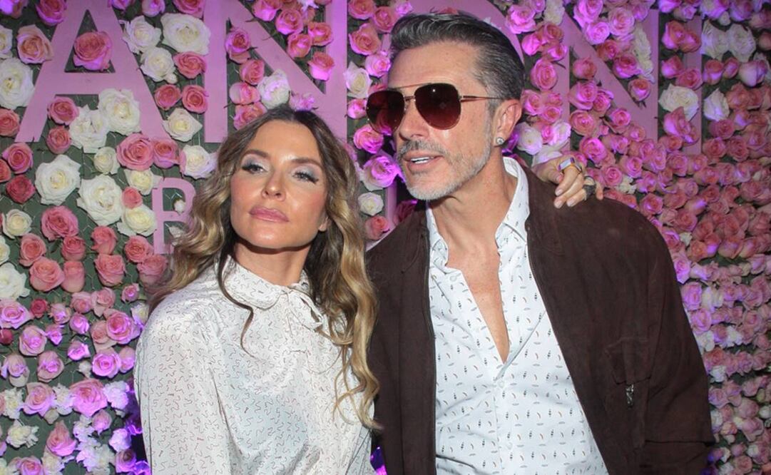 Issabela Camil acompañó a su esposo Sergio Mayer a la sesión de fotos para su contenido para adultos. Foto: Clasos.