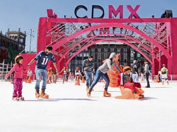 Autoridades piden a asistentes a la pista de hielo atender recomendaciones