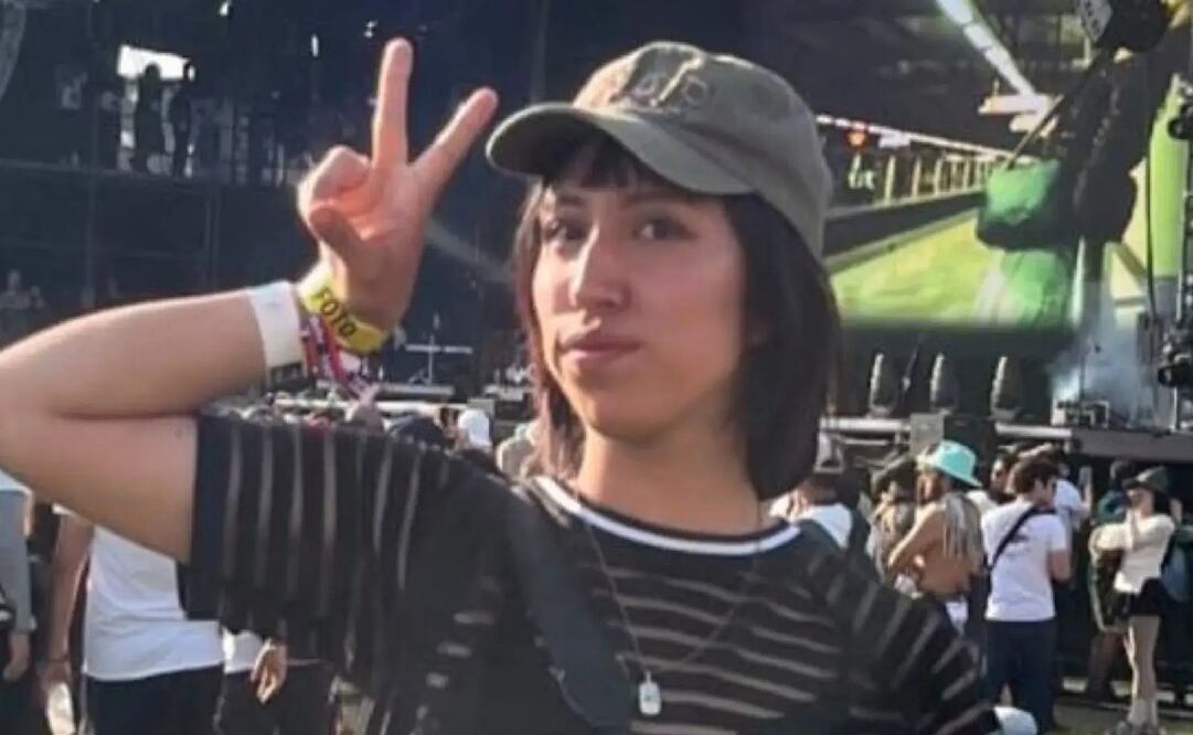 La joven fotógrafa perdió la vida durante el festival Ceremonia. Foto: Captura de pantalla.