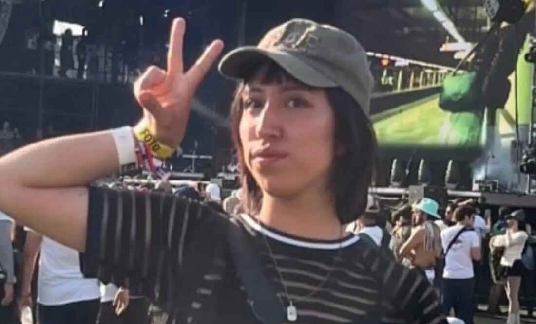 La joven fotógrafa perdió la vida durante el festival Ceremonia. Foto: Captura de pantalla.