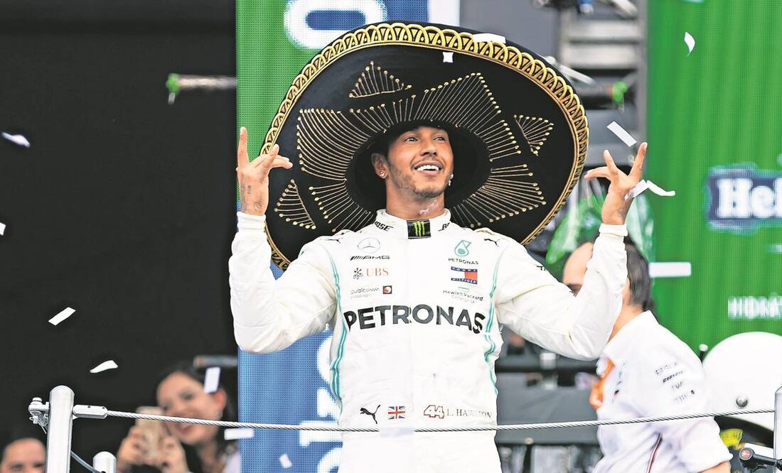 En México, Lewis Hamilton también mostró su dominio. Foto: IMAGO7