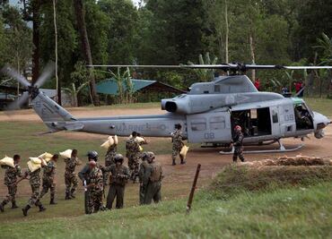 Nepal: Desaparece helicóptero militar de EU durante rescate