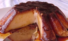 Receta de flan sin horno con sólo 4 ingredientes