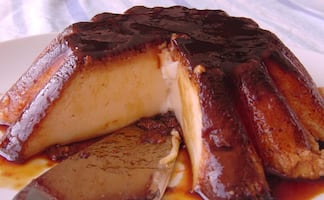 Receta de flan sin horno con sólo 4 ingredientes