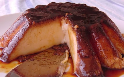 Receta de flan sin horno con sólo 4 ingredientes