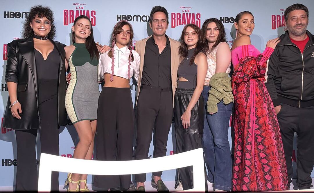 Mauricio Ochmann en la grabación de "Las bravas". Foto: Especial