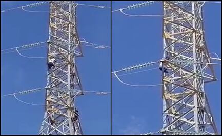 Joven se lanza desde torre de alta tensión en Mérida, Yucatán 