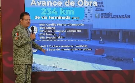 Vamos a cumplir la misión de inaugurar el Tren Maya en 39 días, dice Sedena a AMLO