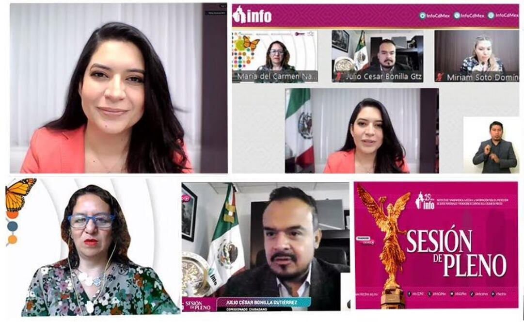 El 12 de diciembre dejará de sesionar el pleno del Info CDMX; comisionados empiezan a despedirse
Foto: Especial.