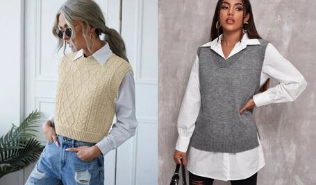 Guía para llevar chalecos con blusas y no fallar en el intento