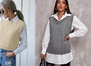 Guía para llevar chalecos con blusas y no fallar en el intento