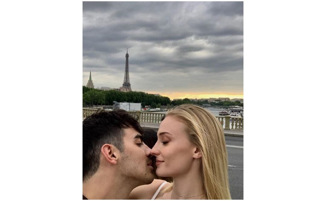 Joe Jonas y Sophie Turner. Foto: Instagram 