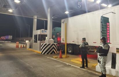 Detienen a 12 personas que tomaron casetas de cobro de Fundición y Esperanza, al sur de Sonora