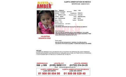 Emiten Alerta Amber por bebé robada en Naucalpan