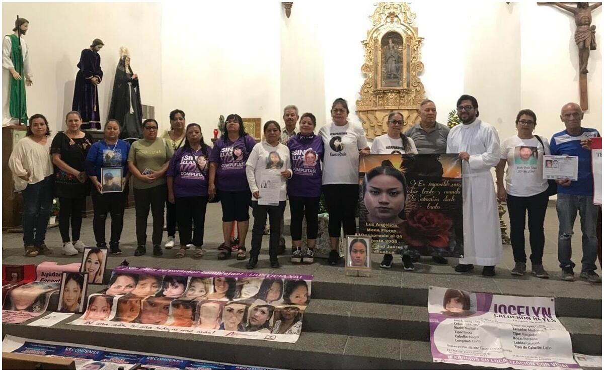 Con caminata y misa recuerdan a personas desaparecidas en Ciudad Juárez. Foto: Red mesa de mujeres de Ciudad Juárez