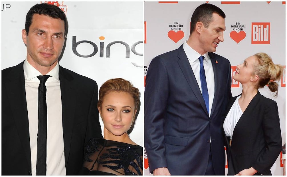 Vladímir Klichkó y Hayden Panettiere cuando eran pareja.
Fotos: Agencias.