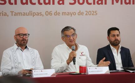 Américo Villarreal resalta plan de Tamaulipas en obras de agua potable; destaca trabajos de alcantarillado y drenaje